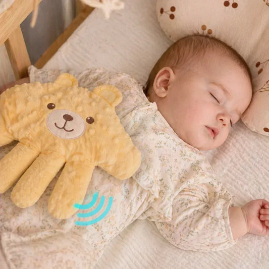 Baby Sleep Aid Rhythmic Patting Battery Operated Plush Bear
