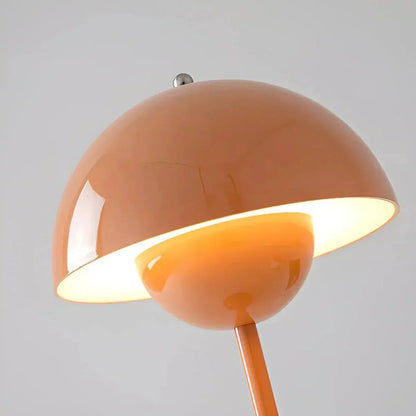Bedside Table Lamp Dimmable Cable-Free Gold-Plated Base