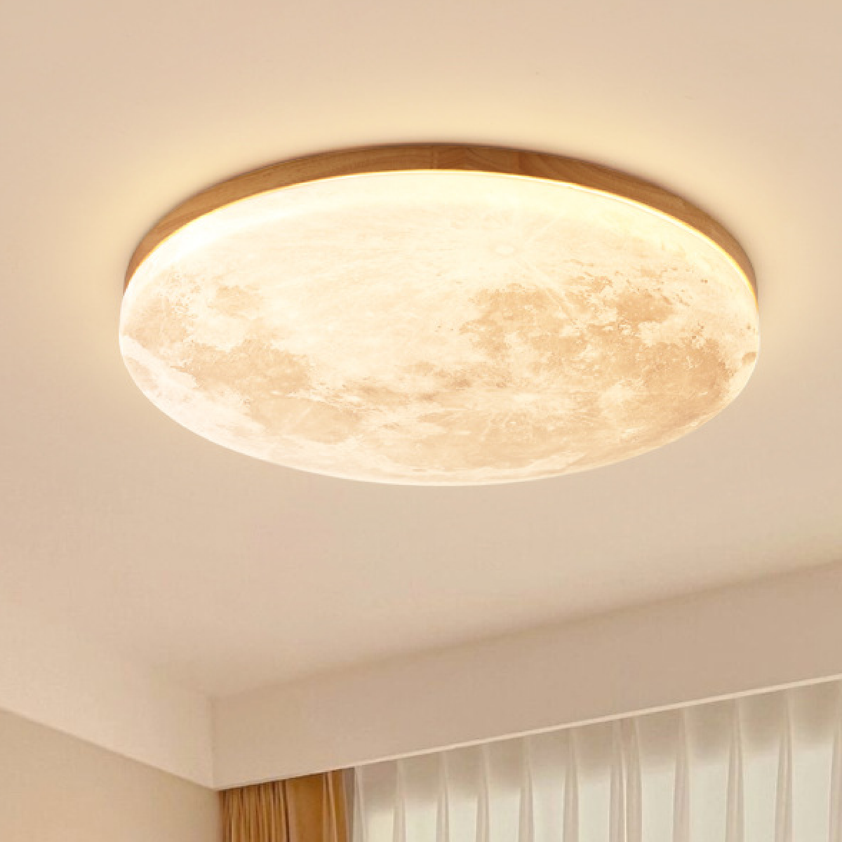 Moon Ceiling Light | Dimmable LED Starry Sky Pattern