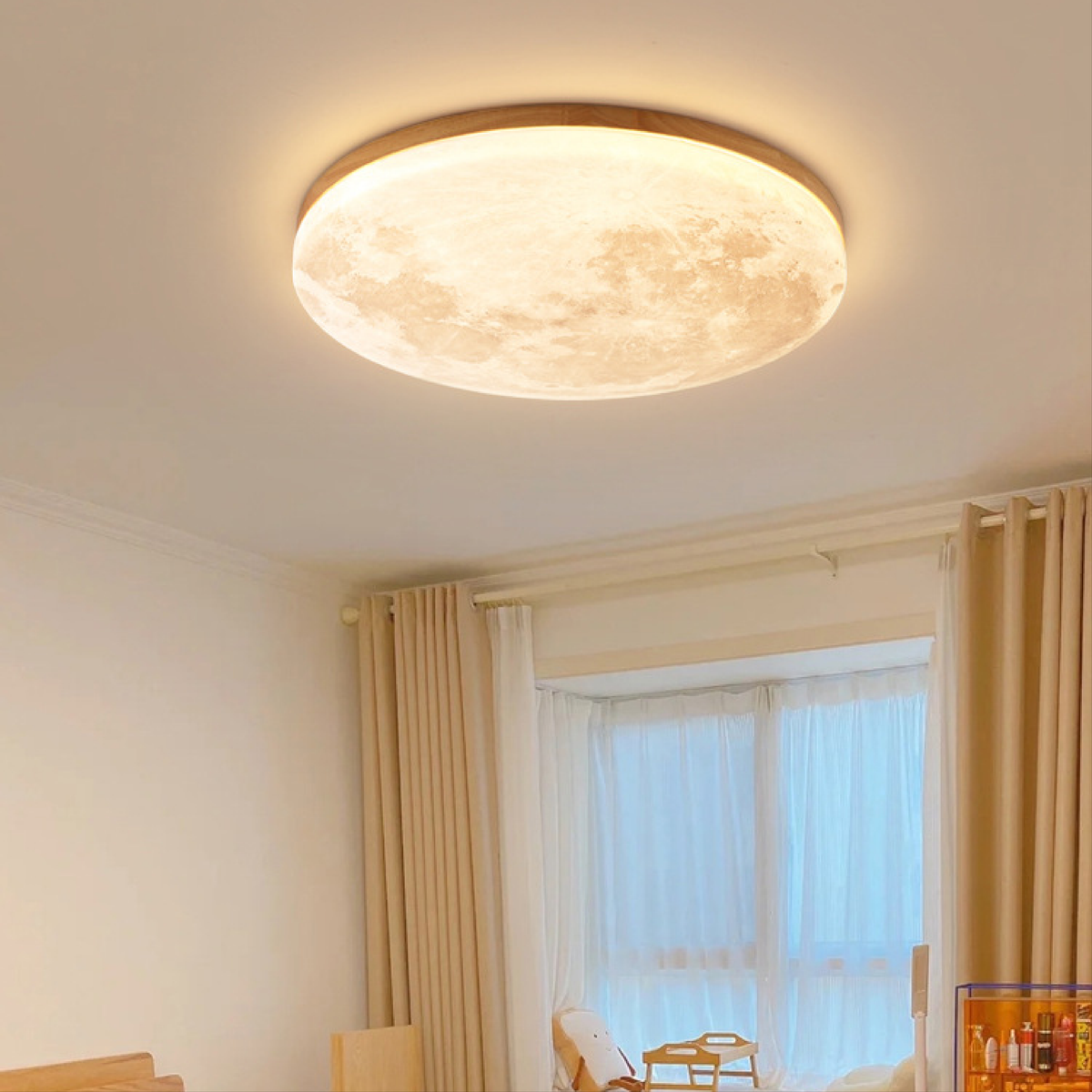 Moon Ceiling Light | Dimmable LED Starry Sky Pattern