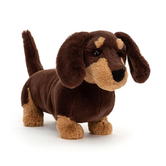 Sausage Dog Plush Toy, 19cm