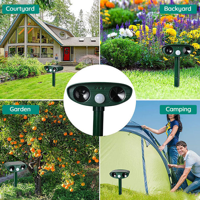 Annie Solar Ultrasonic Fox Deterrent – Motion-Activated Animal Repeller for Garden, Lawn & Outdoor - Image 5