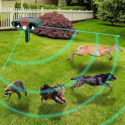 Annie Solar-Powered Ultrasonic Animal Repeller – Motion-Activated Pest Control for Garden, Lawn & Yard - Image 8
