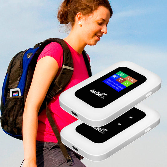 Annies-fashion – Portable 5G Wi-Fi Router | High-Speed Connection with Long Battery Life | Compact Internet Access for Travel & Home Use