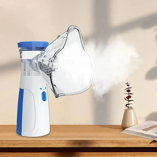Annies-fashion – Portable Nebulizer | Rechargeable Mesh Nebulizer Machine with Quiet Operation | Handheld Nebulizer for Home & Travel