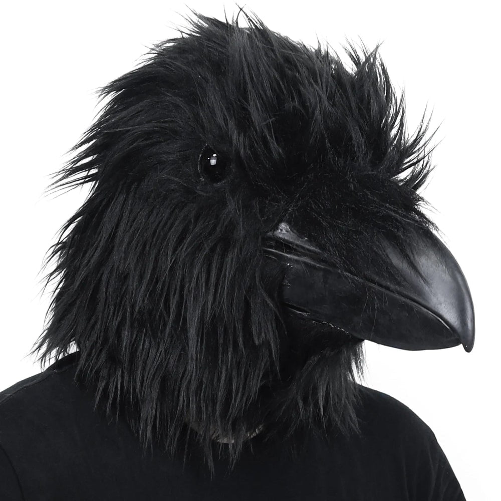 Annies-fashion – Raven Costume Mask | Scary Halloween Mask with Realistic Gothic Design | Perfect Accessory for Themed Events