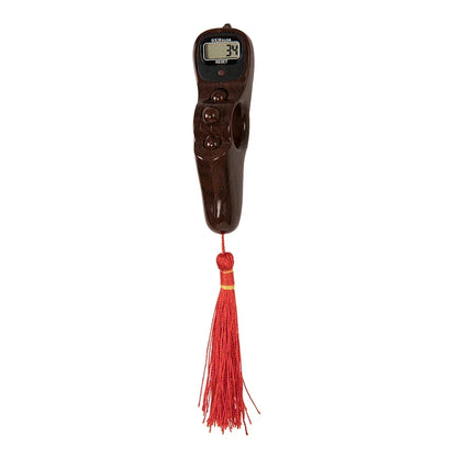 Digital Prayer Counter | Wood Grain Design with Tassel