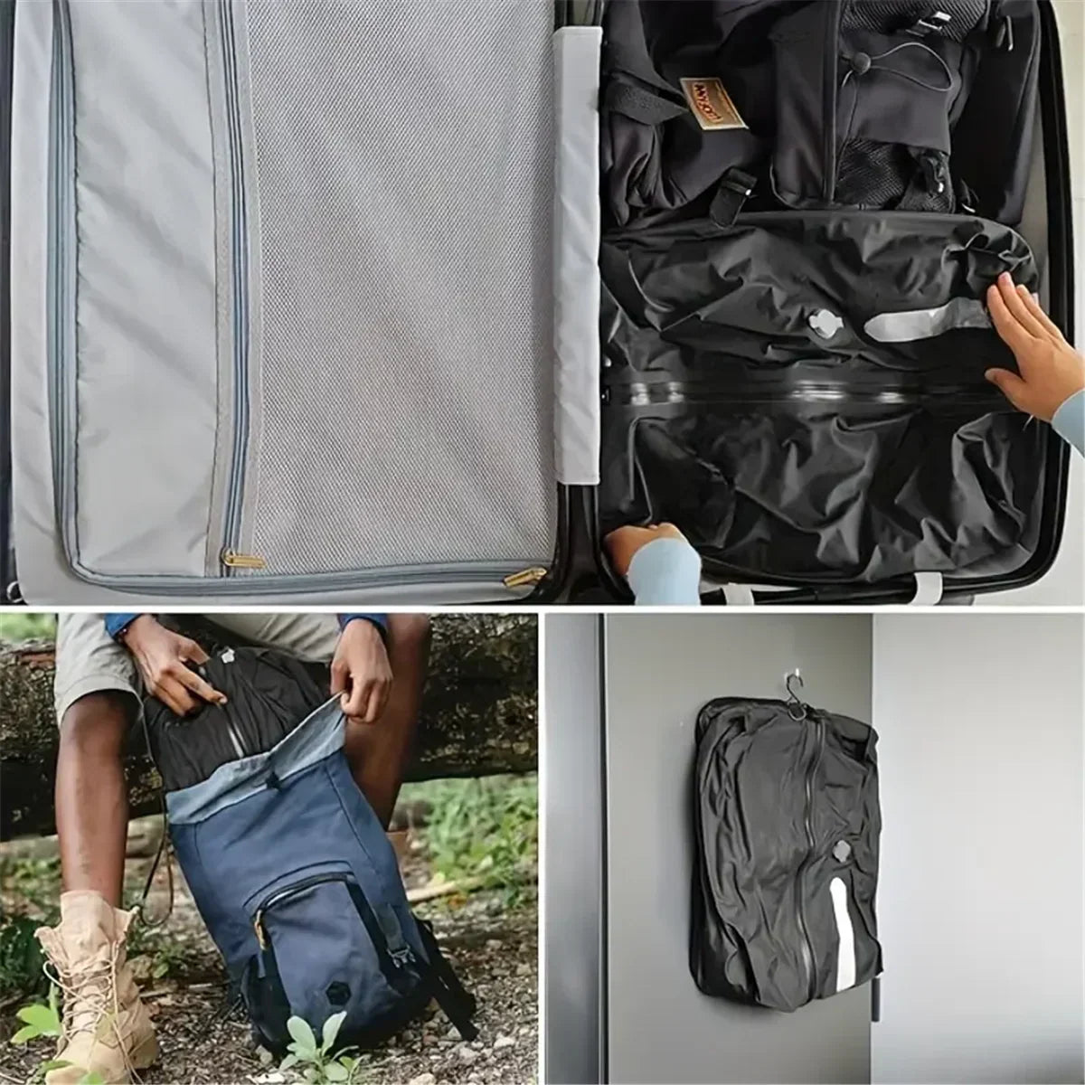 Travel Compression Storage Bags | TPU Waterproof Space Saver