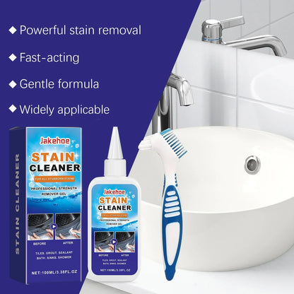Professional Stain Remover Gel | Deep Cleaning Formula With Brush