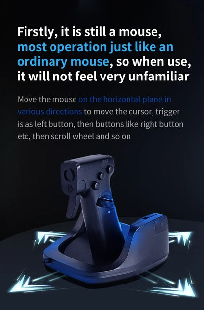 Gaming Gun Mouse | Ergonomic Pistol-Style Design