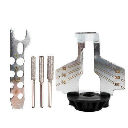 Chainsaw Sharpener with Integrated Sharpener