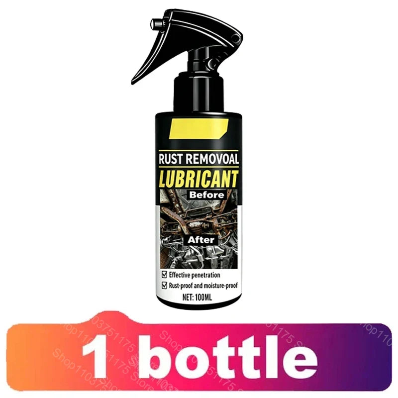 2026 Rust Remover Auto Exhaust Pipe Rust Derusting Spray Quickly Car Wheel Hub Care Clean Metal Iron Prowder Stain Removal Agent
