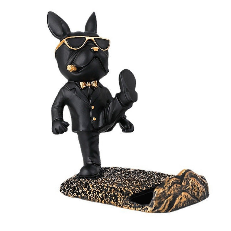 Annie’s Fashion Bulldog Mobile Holder
