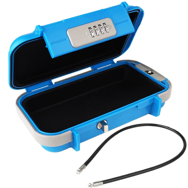 Portable Security Safe Box | Waterproof Travel Valuables Storage
