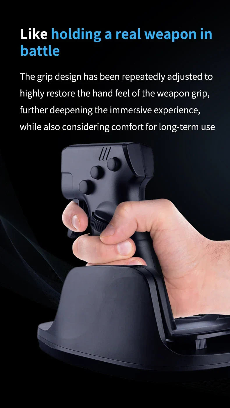 Gaming Gun Mouse | Ergonomic Pistol-Style Design