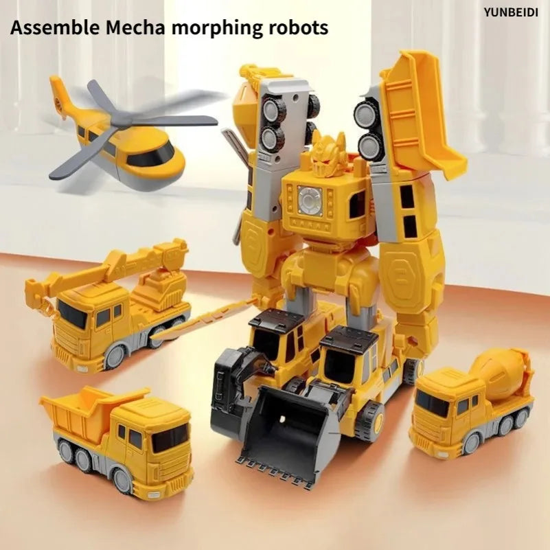 Magnetic Construction Vehicle Building Set