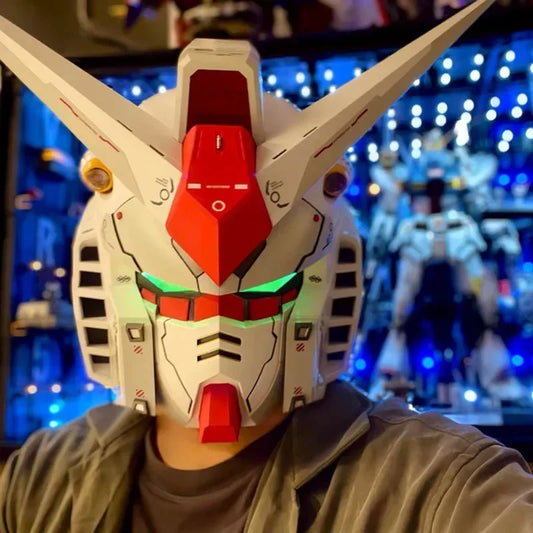 Full-Scale Robotic Cosplay Helmet
