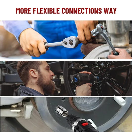Professional Screw Extractor Set | Heat-Treated Chrome-Moly Steel