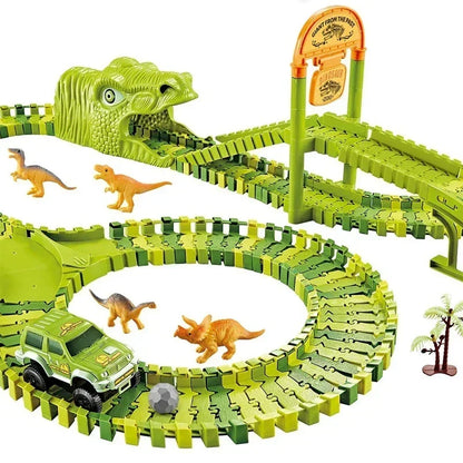 Dinosaur Flexible Race Track Set