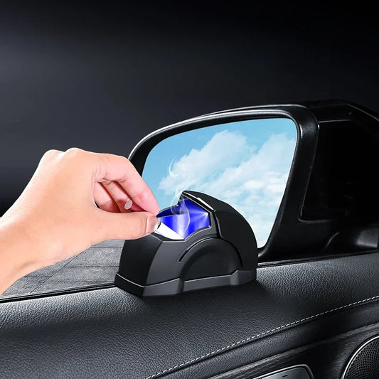 Windproof Car Ashtray | LED Illuminated With Door Mount Design