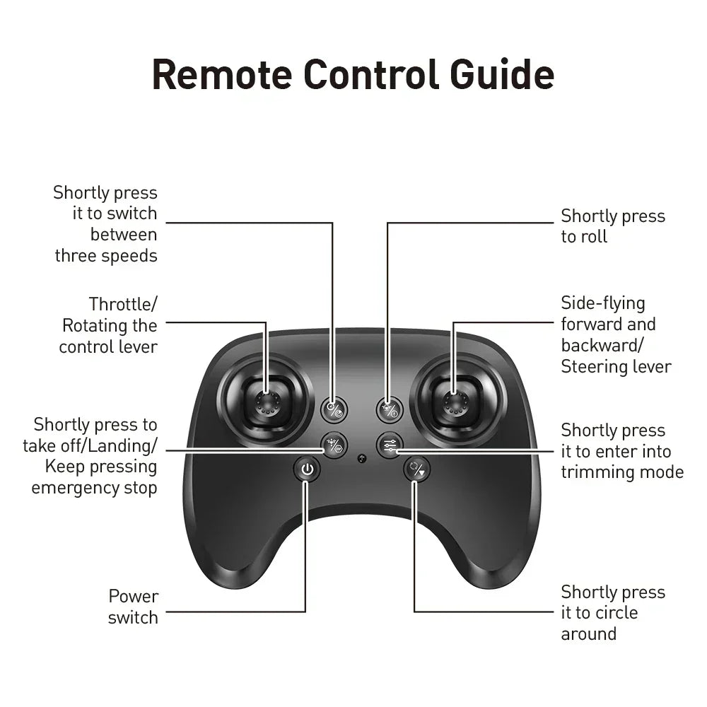Mini Remote Control Foam Drone