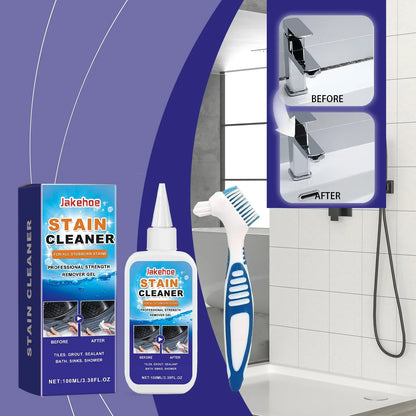 Professional Stain Remover Gel | Deep Cleaning Formula With Brush