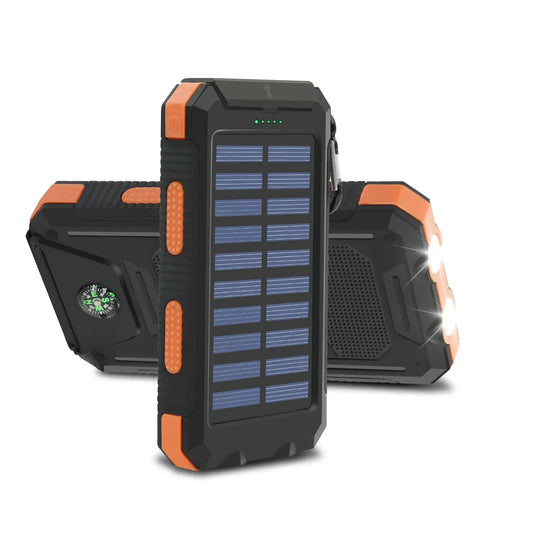 20000mAh Solar Portable Power Bank with Fast Charge