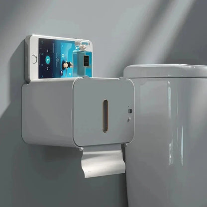 Smart Touchless Tissue Dispenser | Wall-Mount Automatic Paper Holder