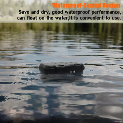 Portable Security Safe Box | Waterproof Travel Valuables Storage