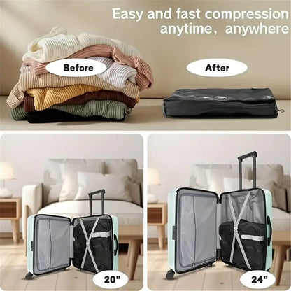 Travel Compression Storage Bags | TPU Waterproof Space Saver