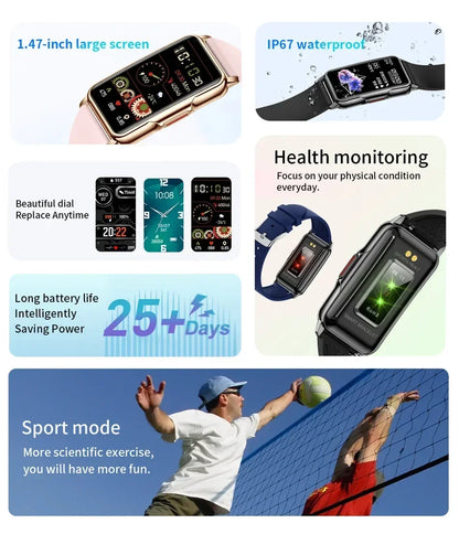 Annie Smartwatch for Men & Women – Full Touch Fitness & Health Tracker - Image 8