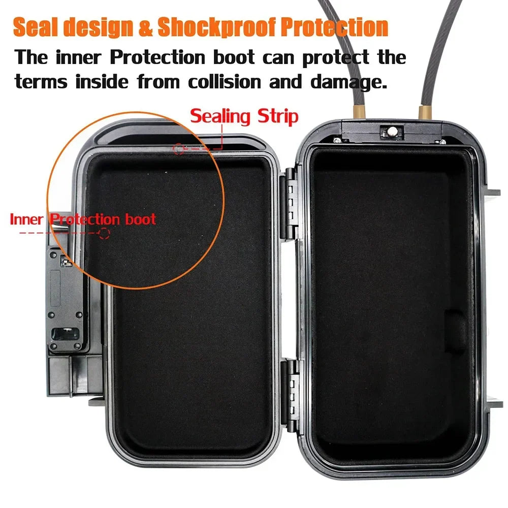 Portable Security Safe Box | Waterproof Travel Valuables Storage