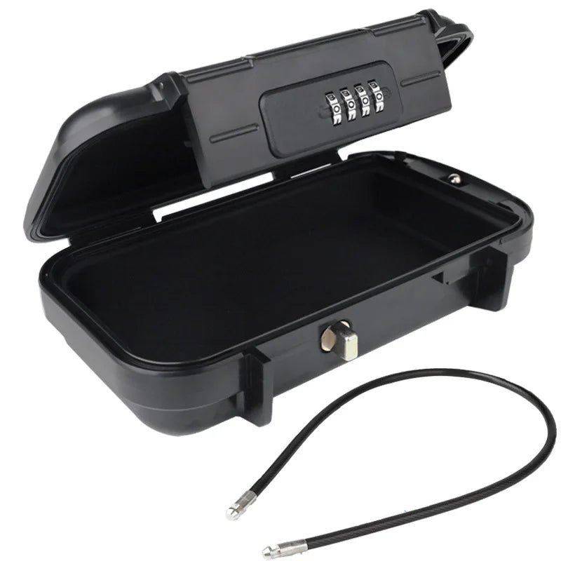 Portable Security Safe Box | Waterproof Travel Valuables Storage