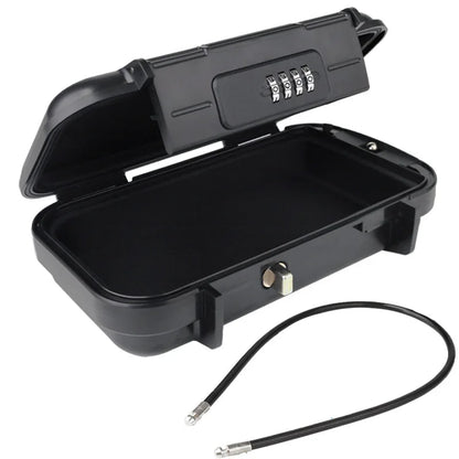 Portable Security Safe Box | Waterproof Travel Valuables Storage