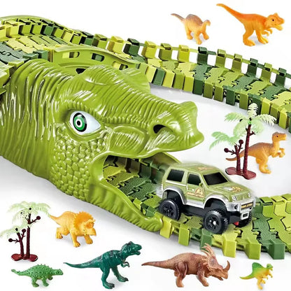 Dinosaur Flexible Race Track Set