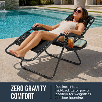 Folding Zero Gravity Patio Lounge Chair