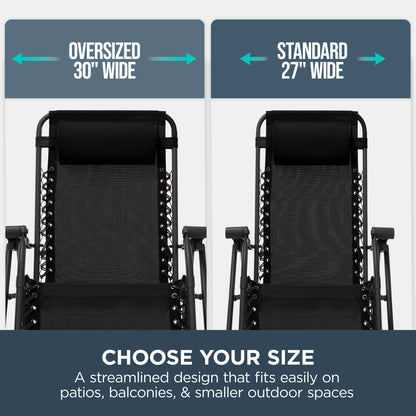 Folding Zero Gravity Patio Lounge Chair