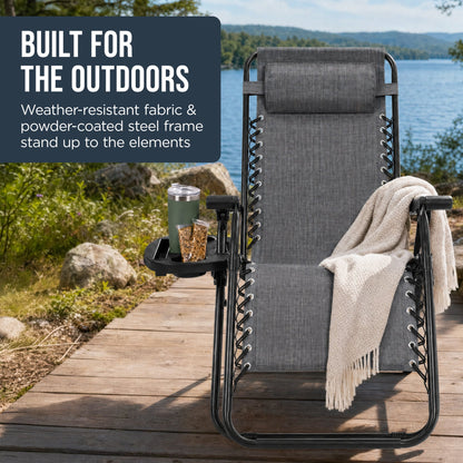 Folding Zero Gravity Patio Lounge Chair