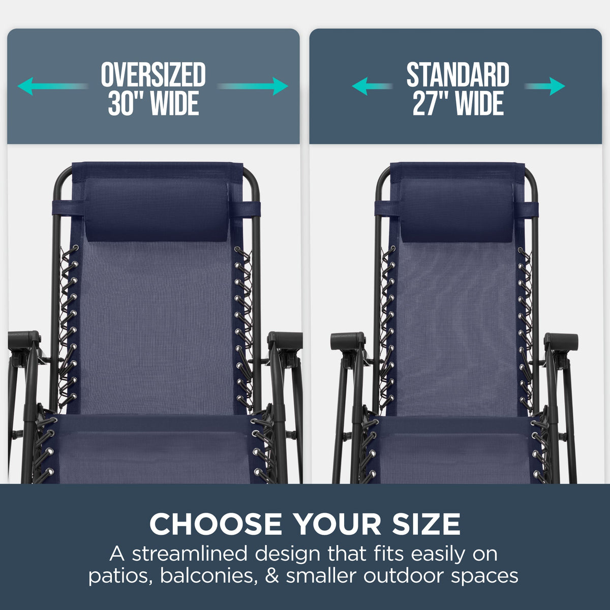 Folding Zero Gravity Patio Lounge Chair