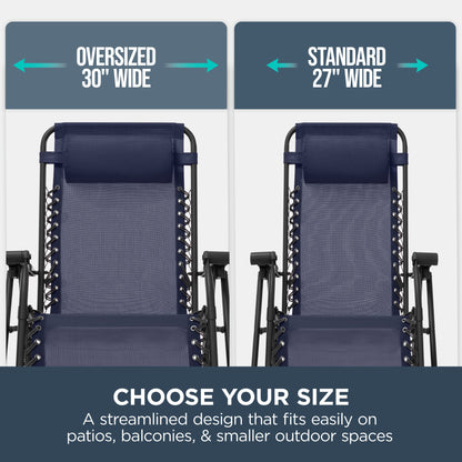 Folding Zero Gravity Patio Lounge Chair