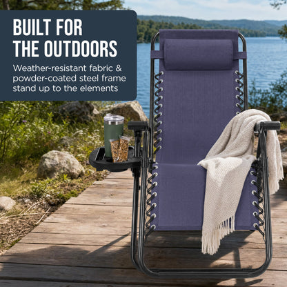 Folding Zero Gravity Patio Lounge Chair