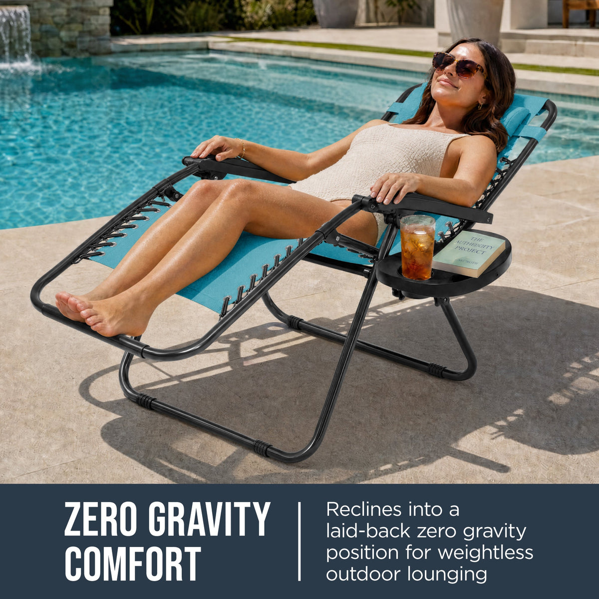 Folding Zero Gravity Patio Lounge Chair
