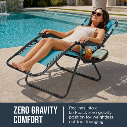 Folding Zero Gravity Patio Lounge Chair