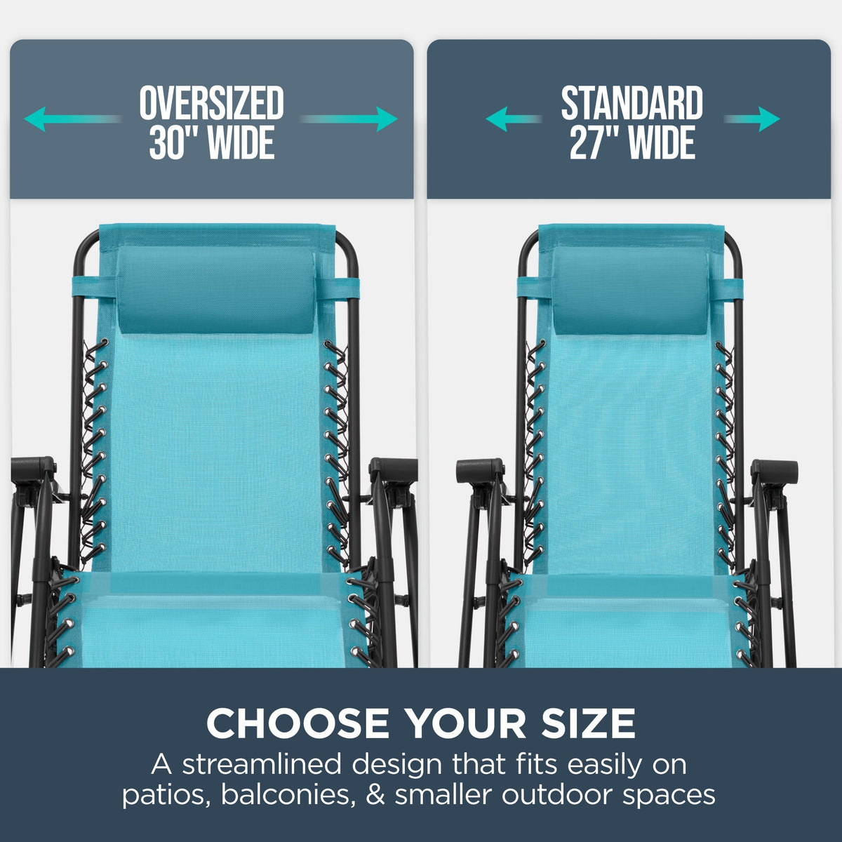 Folding Zero Gravity Patio Lounge Chair