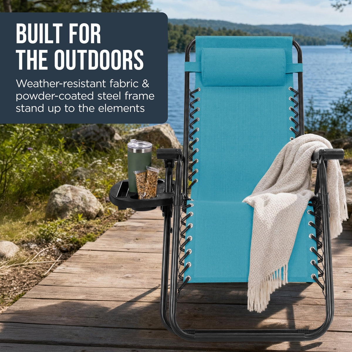 Folding Zero Gravity Patio Lounge Chair