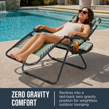 Folding Zero Gravity Patio Lounge Chair