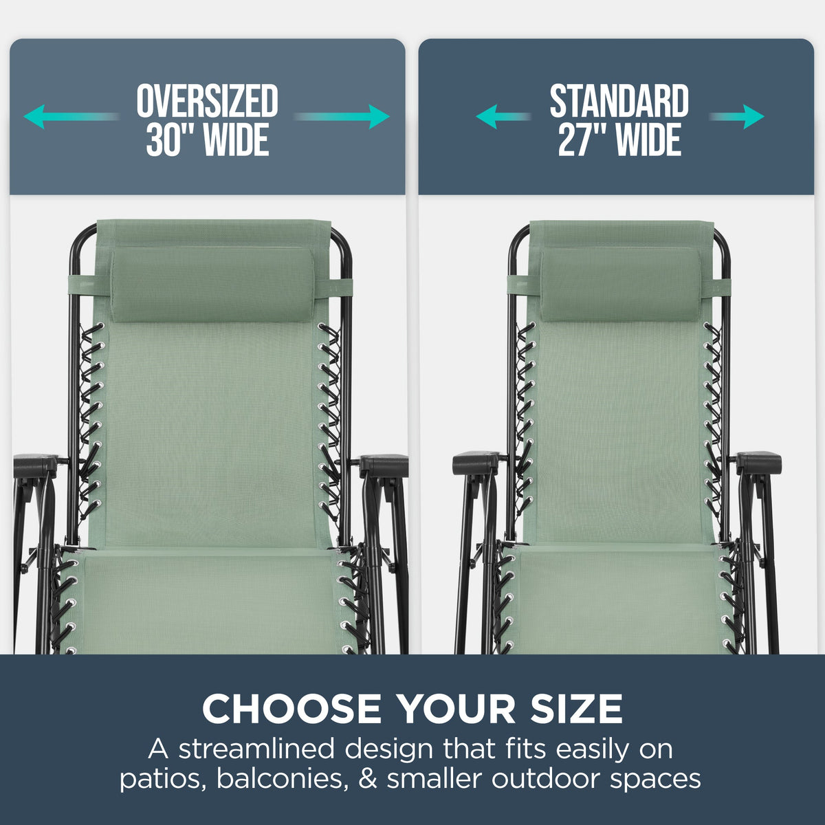 Folding Zero Gravity Patio Lounge Chair