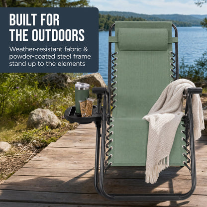 Folding Zero Gravity Patio Lounge Chair