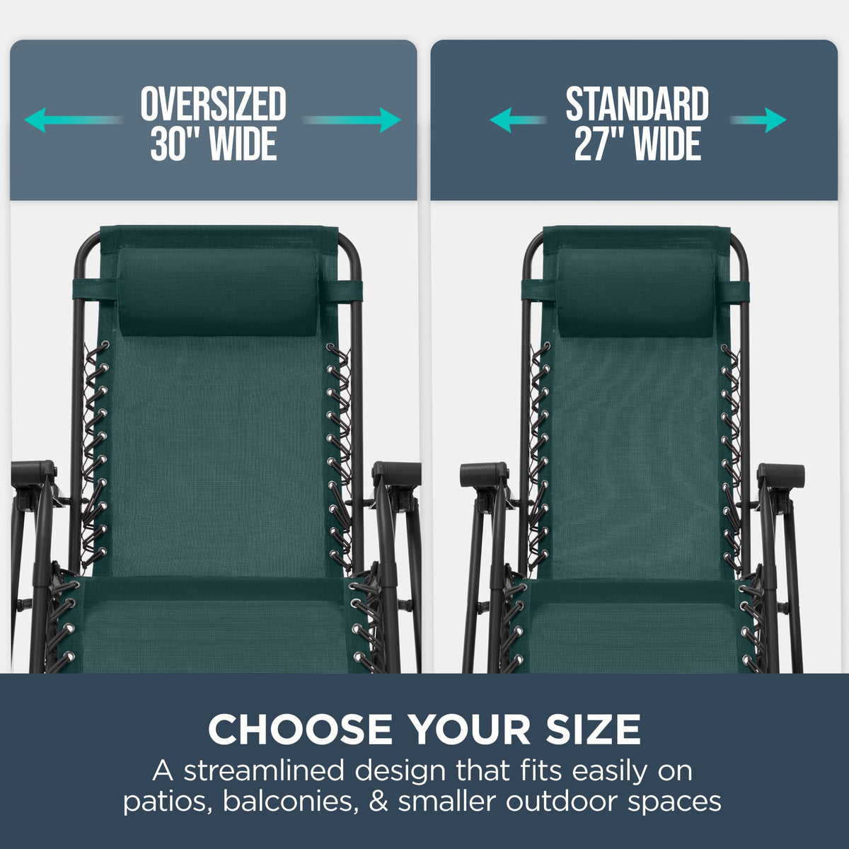 Folding Zero Gravity Patio Lounge Chair