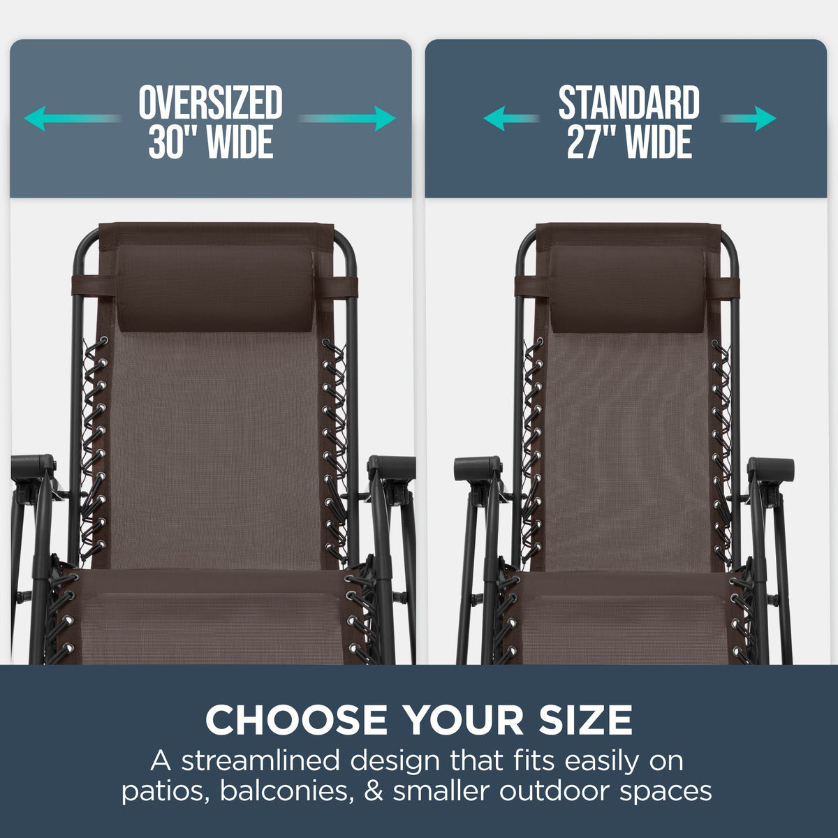 Folding Zero Gravity Patio Lounge Chair